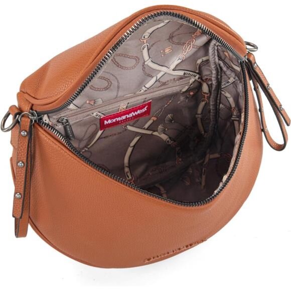 Crossbody Bags Bum Bag for Women L-brown - Picture 5 of 6